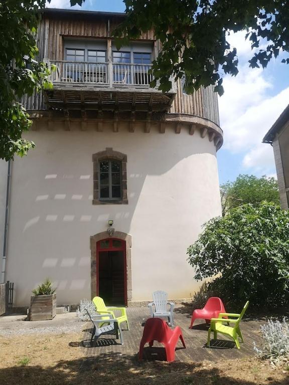 Chateau D'Eau Logement Insolite Tournemire  Bagian luar foto